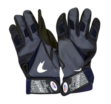 Alex Rodriguez Signed, Game-Used and Inscribed Batting Gloves – ‘GU 2012’